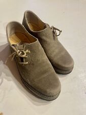 Haferlschuhe 39 Damen Dirndl&Bua Wildleder naturfarben wenig getragen Tracht 