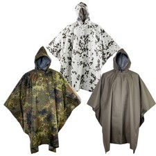 Original Bundeswehr Poncho Oliv IRR wasserdicht atmungsaktiv Zelt Regenschutz BW