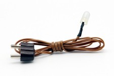 Krippen-Beleuchtung Flacker-LED rot 3,5 V Kabel + Stecker Weihnachtskrippe KA7