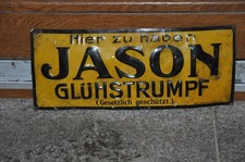 Altes Blechschild 20er J