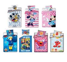 DISNEY Kinder Bettwäsche 90x120 2-tlg Winnie Minni Mickey Cars Frozen Baby JF