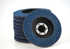 INOX Fächerscheiben Ø115mm / Ø125mm | Lamellenscheiben | Schleifscheiben | Blau