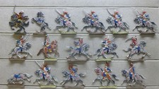 16 Zinnfiguren Preussen 1750