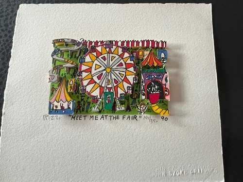 James rizzi original - 3d, mini