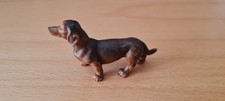 Schleich Dackel Hund Kurzhaardackel von 1994 Vintage Rarität 16308