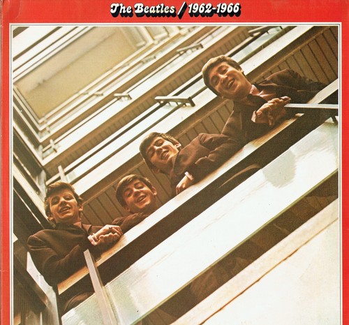 The beatles 1962 1966 red - beatles,
