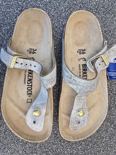 Birkenstock gizeh leder - gizeh, riemen