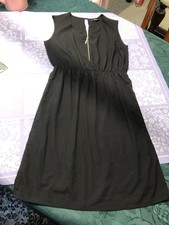 flame Damen Kleidchen Gr. 34  schwarz sexy ärmellos