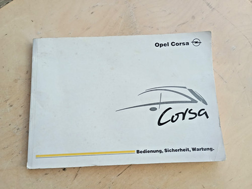 Opel corsa betriebsanleitung - corsa,