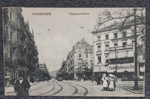 Postkarte wiesbaden - postkarte,