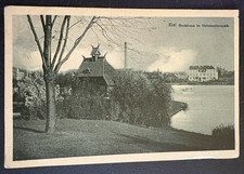vtg postcard Kiel Bootshaus im