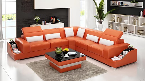 Eckgarnitur sofa ledersofa - eckgarnitur,