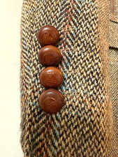 Sacko Barutti Harris Tweed  Gr. 56 100% reine Schurwolle Handgewebt