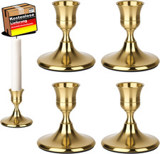 Kerzenständer Set gold für