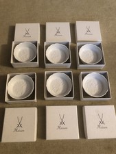 6x Meissen kleine Porzellan