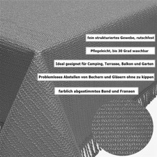 GARTENTISCHDECKE RUTSCHFEST