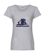 Grandpasaurus  | Dinosaurier | Bierkrug Damen Shirt Weiß
