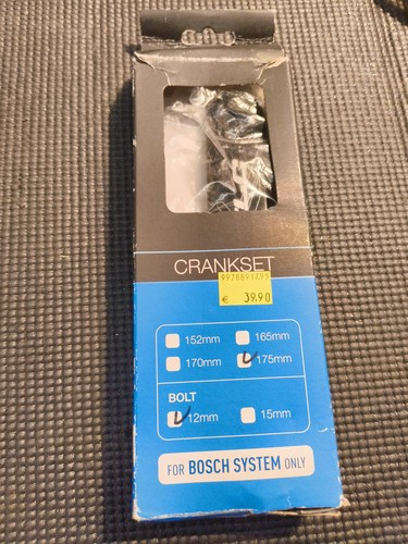 Xlc crankset 175mm - 175mm, 12mm