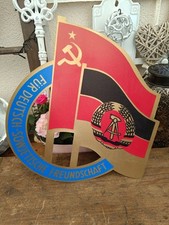 Großes Bild Wandbild Deutsch Sowjetische Freundschaft DSF DDR Ostalgie UdSSR 
