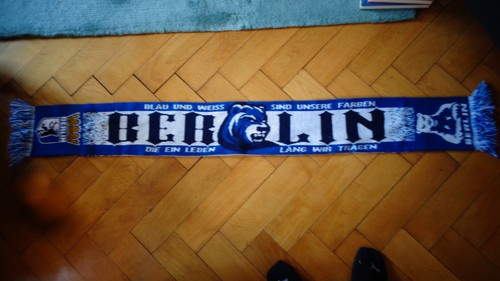 Hertha fan schal - hertha, "fan-schal"