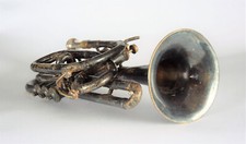 Cornet Trompete , Patinier Blasinstrument trumpet A. Lecomte Paris