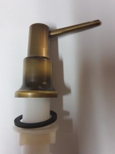 Damixa 90DP Dispenser 48005 Alt Messing Spülmittelspender komplett incl. Flasche