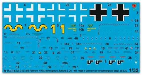 Peddinghaus decals 2233 - 1/32,