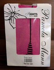 Pamela Mann Piano Seam Strumpfhose PINK mit NAHT Designer Legware one size OVP