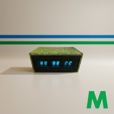 Moneta 2000 grüne LED Uhr in