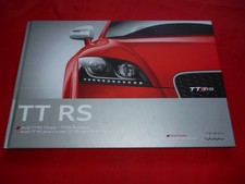 AUDI TT 8J RS Coupe plus Roadster plus Hardcover Prospekt Brochure Depliant 2012