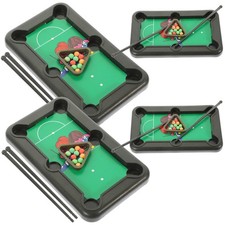  4 Sets Billardtisch Miniature