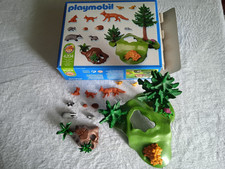 Playmobil 4204 Dachsbau Fuchsbau mit OVP Wald Wild Dachs Fuchs Igel