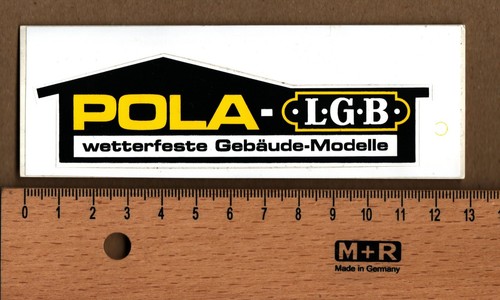 Alter aufkleber pola lgb - -,
