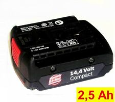 Original  Bosch Akku 14,4 V  Li  Compact  m. 2,5 Ah 2500 mAh Professionel