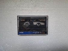 Vintage Audio Cassette TDK SA 60 From 1994 - Fantastic Condition !!