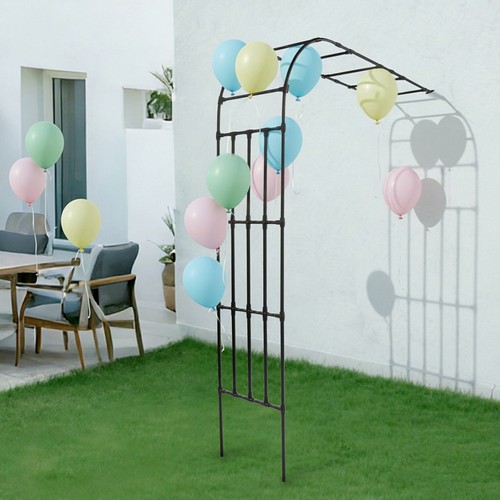 Half side garden arch - side,