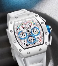Herrenuhr Chronograph Skeleton