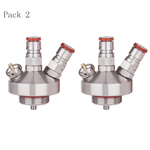2er pack edelstahl mini fass - 2er,