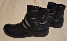 TOP Josef Seibel Damen Naly Schlupfstiefel Gr. 39 schwarz Leder warm gefüttert