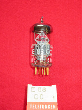 E88CC TELEFUNKEN RAUTE NOS NEU Röhre geprüft Tube 6922 NEW Valve Valvula Goldpin