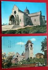 2 x Ancona -Kathedrale San Ciriaco Kirche Dom Hl. Judas - Adriaküste  1969, 1970