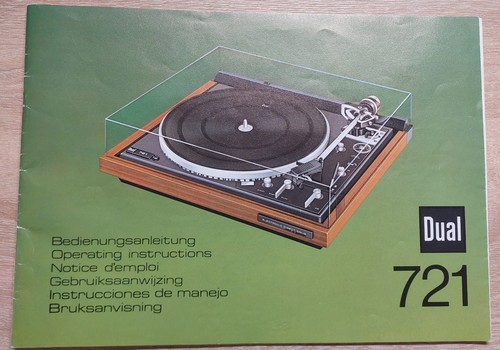 Dual 721 bedienungsanleitung - dual,
