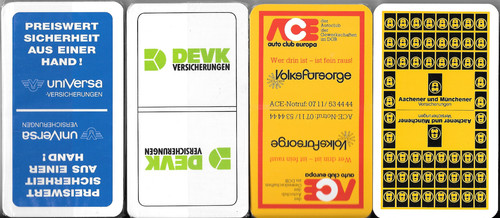 4 verschiedene schafkopf - ***,