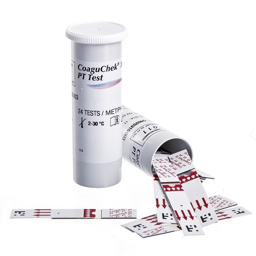 Coaguchek test strips - test,