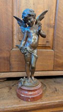 museale Bronze Figur August