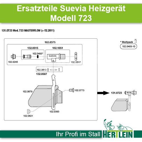 Ersatzteile suevia schwimmer - ersatzteile,