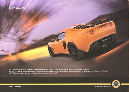 Lotus exige und - und, s