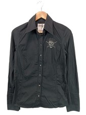 LOOK 54 Hemd-Bluse Damen Bluse