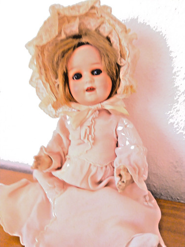 Antike puppe heubach - puppe,
