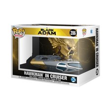 Funko Pop! Ride Super Deluxe: Black Adam - Hawkman On Hawk Cruiser - Vinyl-Samme